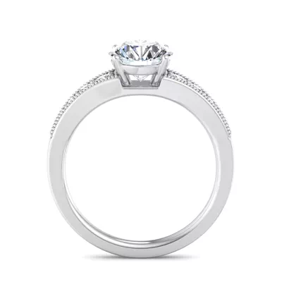 Xiamora Pave Engagement Ring