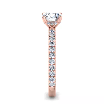 Elliot Pave Engagement Ring