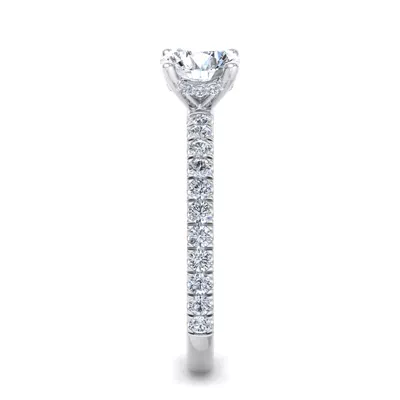 Elliot Pave Engagement Ring