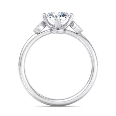 Jayleen U-Prong Three-Stone Engagement Ring