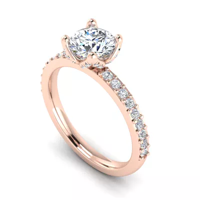 Yaretzi Tulip Engagement Ring