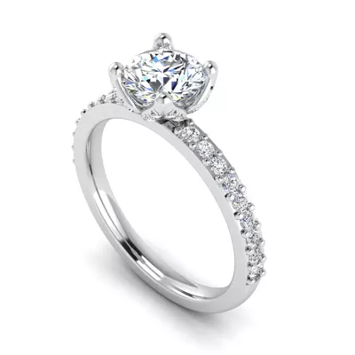 Yaretzi Tulip Engagement Ring