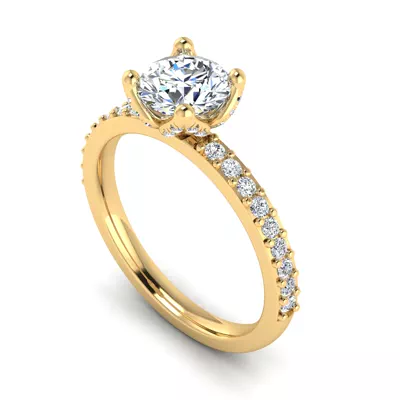 Yaretzi Tulip Engagement Ring