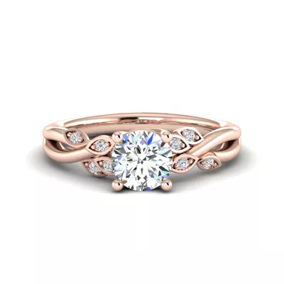 Oaklyn Split Shank Vine Engagement Ring