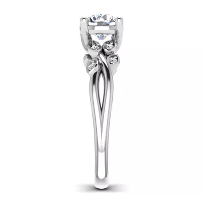 Oaklyn Split Shank Vine Engagement Ring