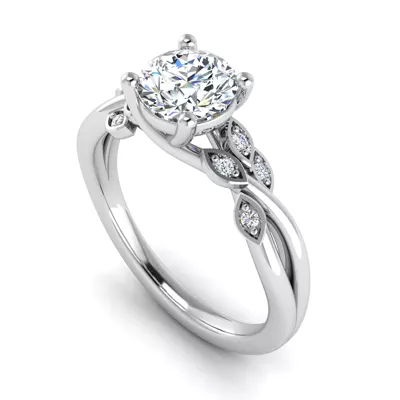 Oaklyn Split Shank Vine Engagement Ring
