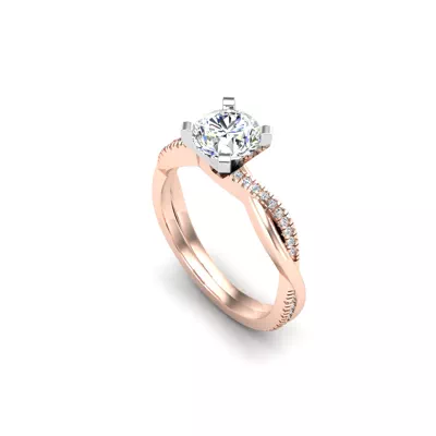Opal Engagement Ring