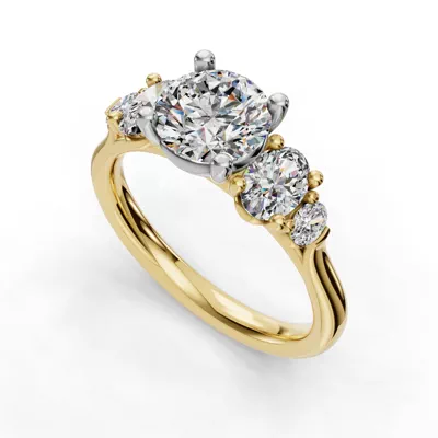 Elowen Five-Stone Engagement Ring