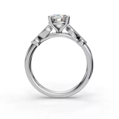 Anisette Milgrain Engagement Ring