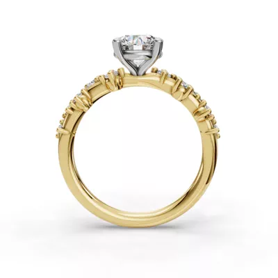 Avina Scattered Engagement Ring