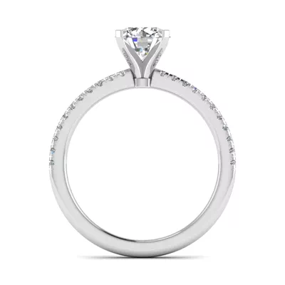 Carter Pave Engagement Ring