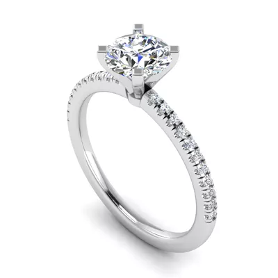 Carter Pave Engagement Ring