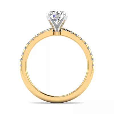 Kora Pave Engagement Ring
