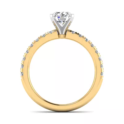 Saige Pave Engagement Ring