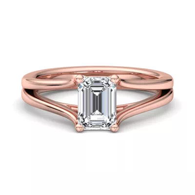 Irha Wide Split Engagement Ring