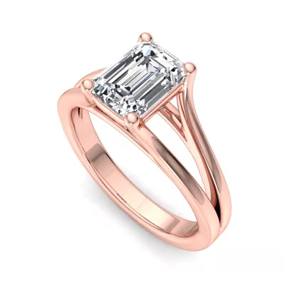 Irha Wide Split Engagement Ring