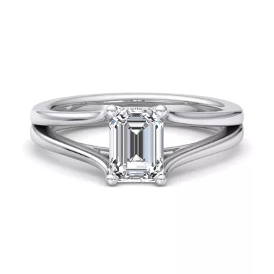 Irha Wide Split Engagement Ring