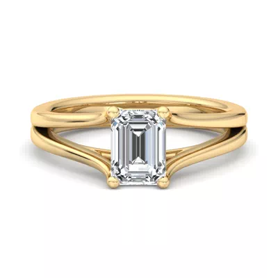 Irha Wide Split Engagement Ring