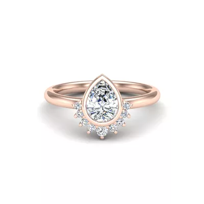 Cora Pear Engagement Ring