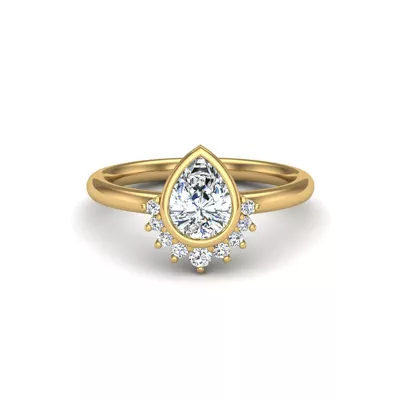 Cora Pear Engagement Ring