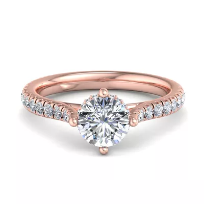 Madelyn Hidden Halo Engagement Ring