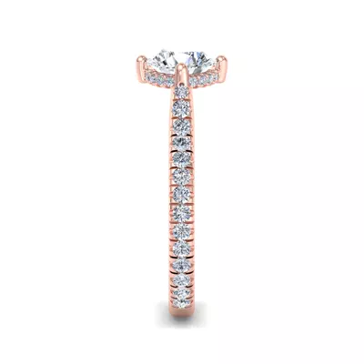 Madelyn Hidden Halo Engagement Ring