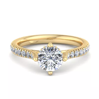Madelyn Hidden Halo Engagement Ring