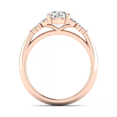 Allison Accented Engagement Ring
