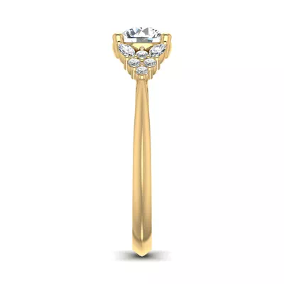 Allison Accented Engagement Ring