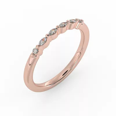 Allisson Marquise Diamond Band