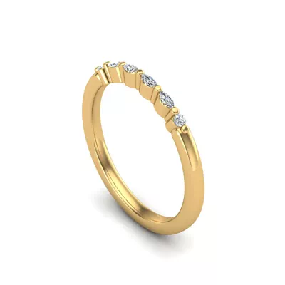 Allisson Marquise Diamond Band