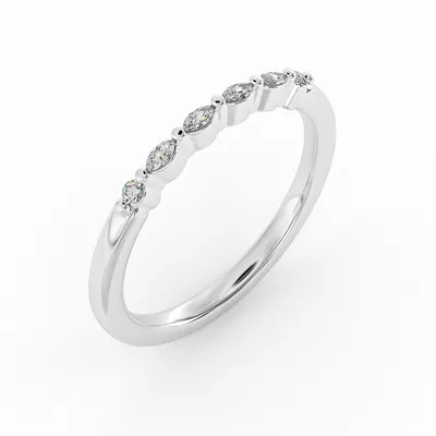 Allisson Marquise Diamond Band