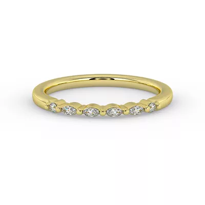 Allisson Marquise Diamond Band