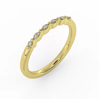 Allisson Marquise Diamond Band