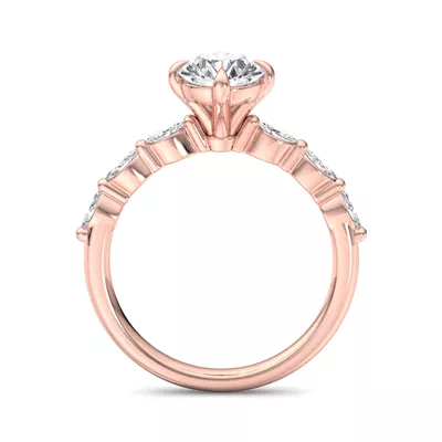 Mila Marquise Band Engagement Ring