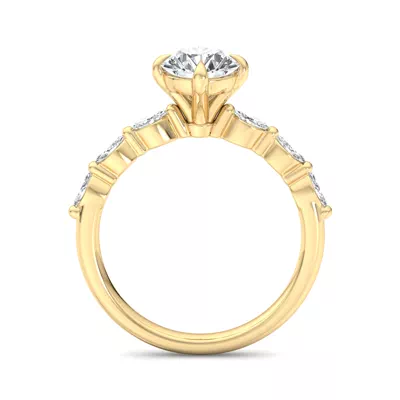 Mila Marquise Band Engagement Ring