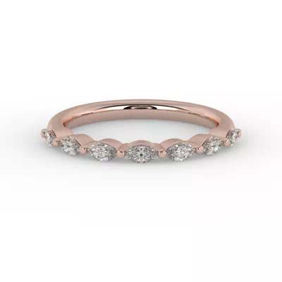 Mila Marquise Diamond Band