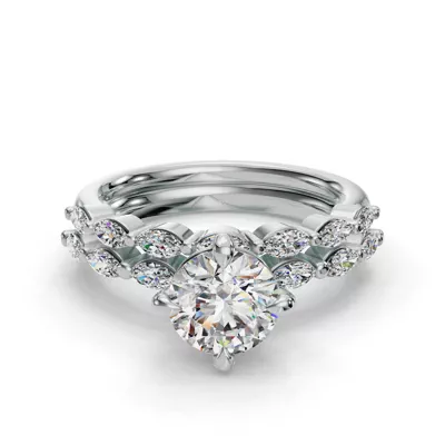 Mila Marquise Diamond Band