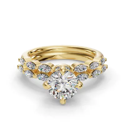 Mila Marquise Diamond Band