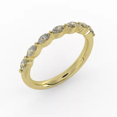 Mila Marquise Diamond Band