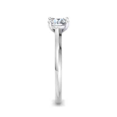 Ayesha 4 Prong East-West Solitaire Engagement Ring
