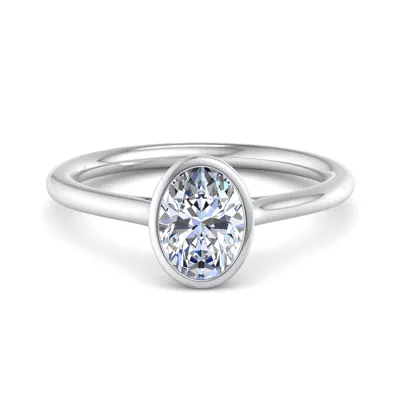 Emery Bezel Solitaire Engagement Ring