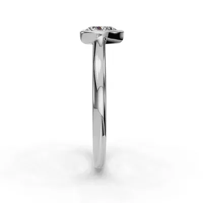 Emery Bezel Solitaire Engagement Ring