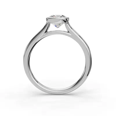 Emery Bezel Solitaire Engagement Ring