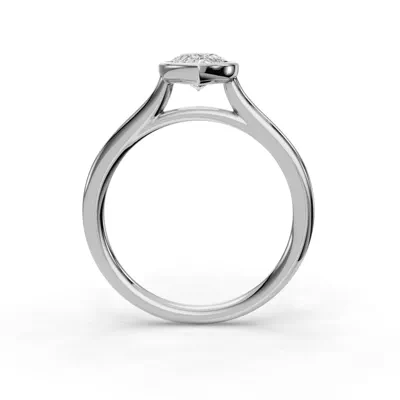 Emery Bezel Solitaire Engagement Ring
