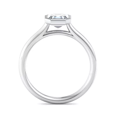 Emery Bezel Solitaire Engagement Ring