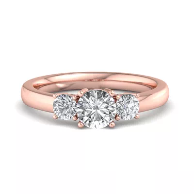 Wynter Three Stone Engagement Ring