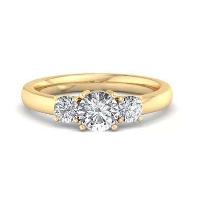 Wynter Three Stone Engagement Ring