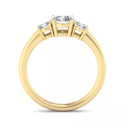 Wynter Three Stone Engagement Ring