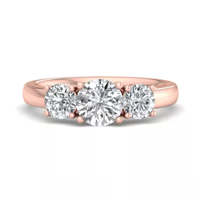 Daleyza Three Stone Engagement Ring